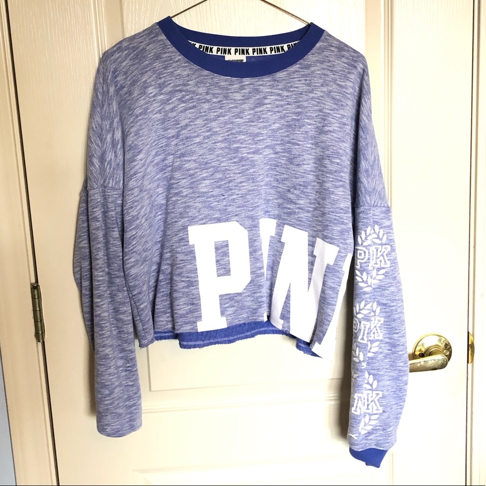 Cropped VS Pink Sweatshirt